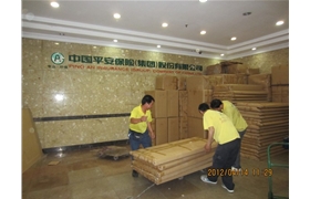 广州搬家现场：金沙bjs线路检测中心搬家迁