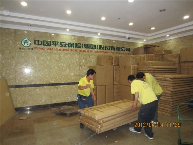 广州搬家现场：金沙bjs线路检测中心搬家迁